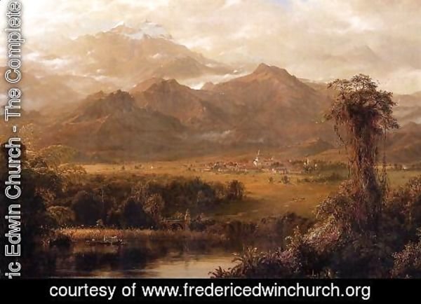 Frederic Edwin Church - Mountains of Ecuador (or A Tropical Morning)