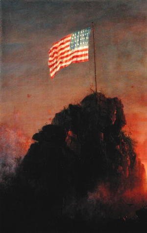 Frederic Edwin Church - Our Flag, 1864
