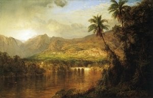Frederic Edwin Church - South American Landscape, 1873