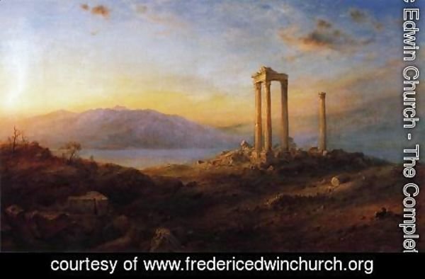 Frederic Edwin Church - Ruins at Baalbek