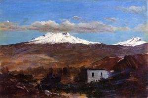 Frederic Edwin Church - Mount Chimborazo, Ecuador, Shown from Riiobamba