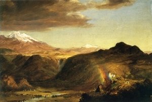 Frederic Edwin Church - South American Landscape III
