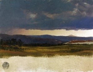 Frederic Edwin Church - Hudson Valley, Near Olana, New York