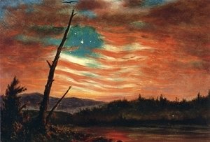 Frederic Edwin Church - Our Banner in the Sky I