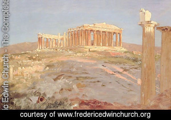 Frederic Edwin Church - The Parthenon 2