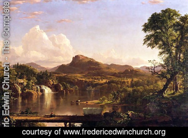Frederic Edwin Church - New England Scenery