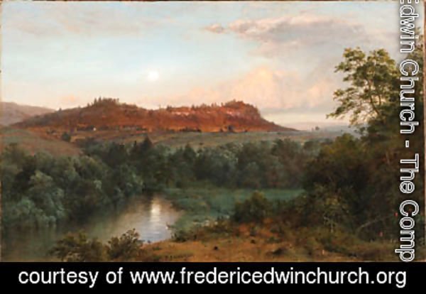 Frederic Edwin Church - Bee Craft Mountain from Church's Farm