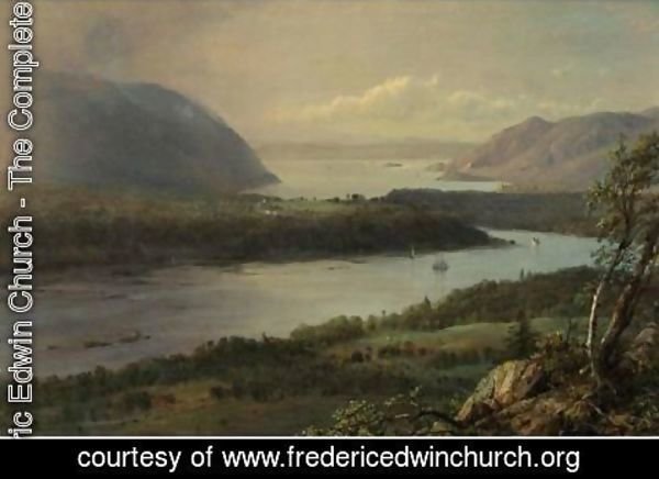 Frederic Edwin Church - The Highlands Of The Hudson River
