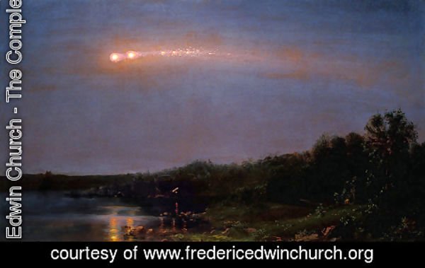 Frederic Edwin Church - The Meteor of 1860
