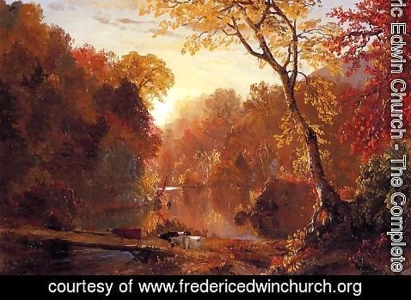Frederic Edwin Church - Autumn In North America
