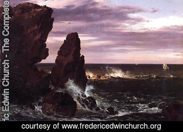Frederic Edwin Church - Coast Scene