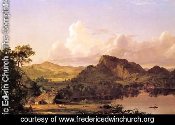 Frederic Edwin Church - Home By The Lake
