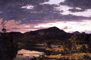 Frederic Edwin Church - Lake Scene In Mount Desert