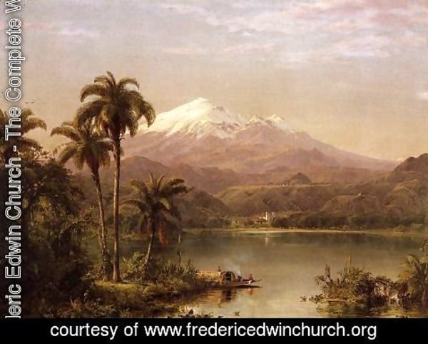 Frederic Edwin Church - Tamaca Palms2