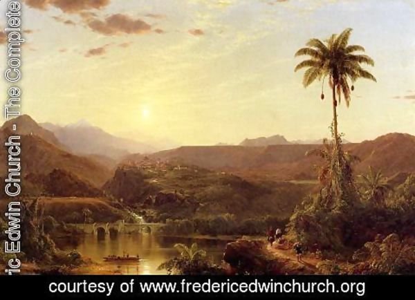 Frederic Edwin Church - The Cordilleras: Sunrise