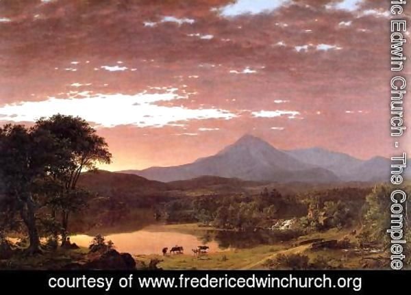 Frederic Edwin Church - Mount Ktaadn (or Mount Katahdin)