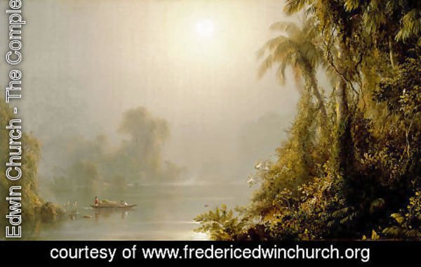 Frederic Edwin Church - Morning in the Tropics, c.1858