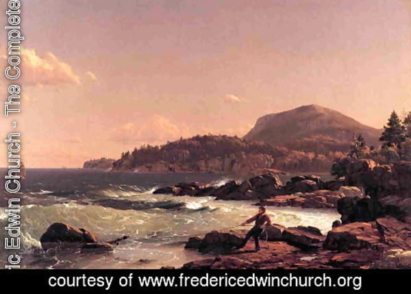 Frederic Edwin Church - Newport Mountain, Mount Desert