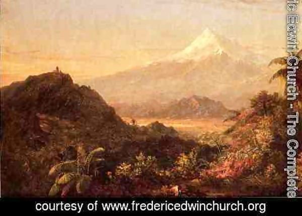 Frederic Edwin Church - South American Landscape I