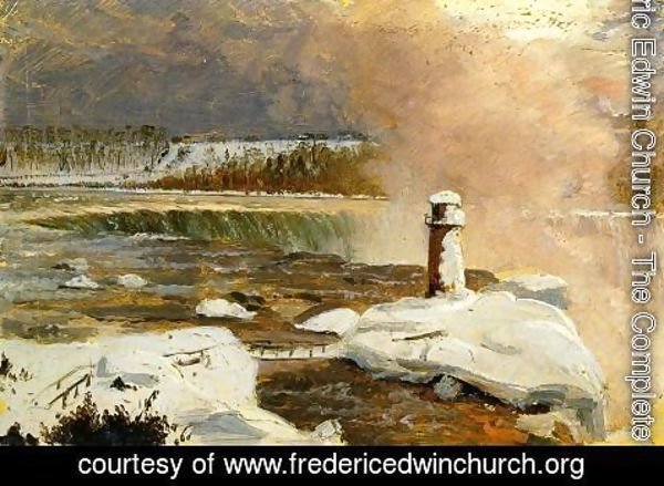 Frederic Edwin Church - Niagara Falls and Terrapin Tower