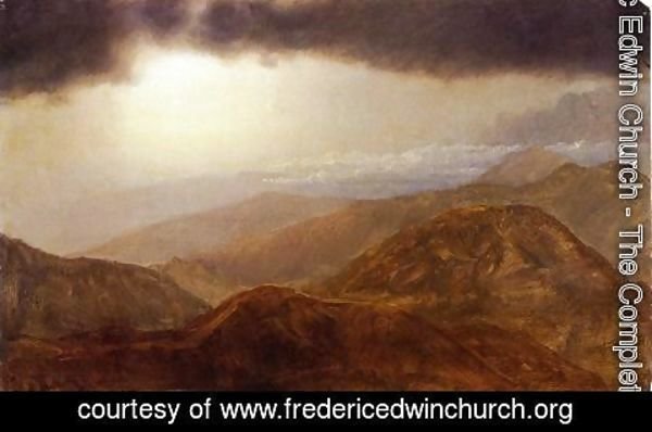 Frederic Edwin Church - Storm in the Mountains I