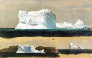 Frederic Edwin Church - Icebergs, Twillingate, Newfoundland