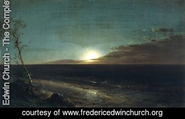 Frederic Edwin Church - Moonrise