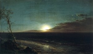 Frederic Edwin Church - Moonrise
