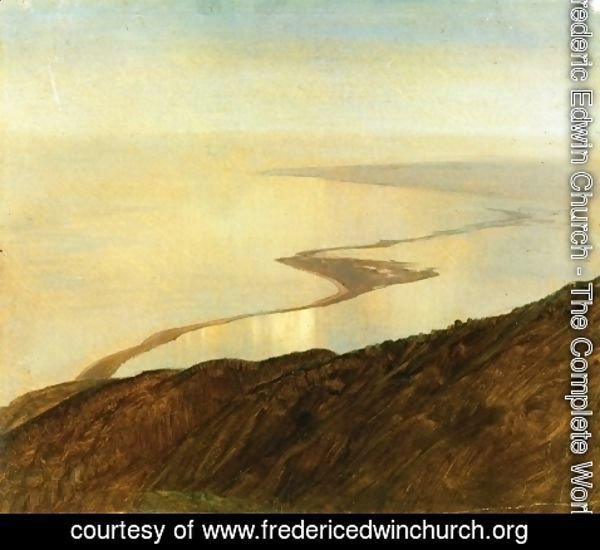 Frederic Edwin Church - A Coast Line in Jamaica, West Indies