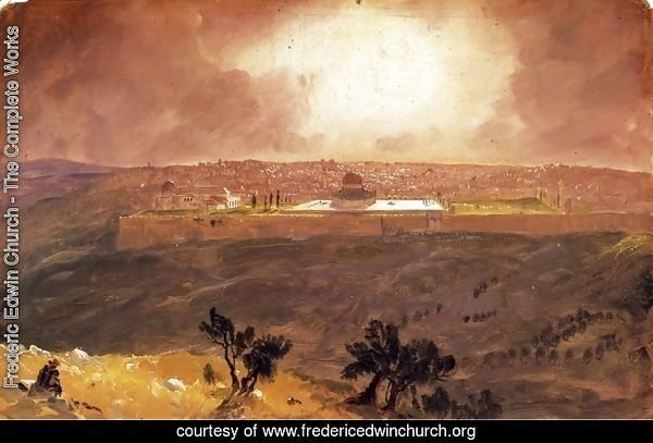 Jerusalem from the Mount of Olives I