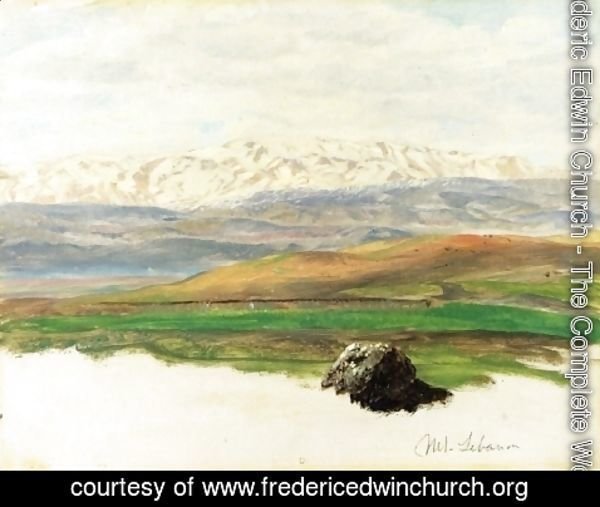Frederic Edwin Church - Mount Lebanon