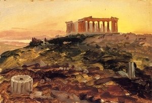 Frederic Edwin Church - The Parthenon from the Southeast