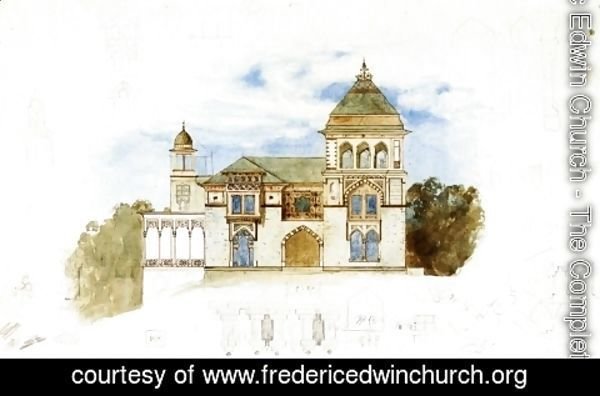 Frederic Edwin Church - Southwest Facade, Olana