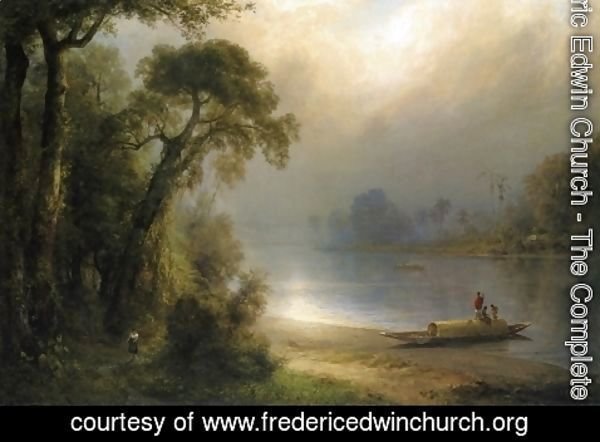 Frederic Edwin Church - Evening in the Tropics