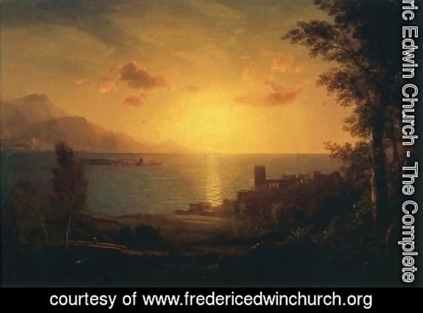 Frederic Edwin Church - The Mediterranean Sea