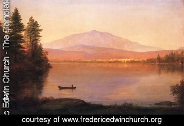 Frederic Edwin Church - Mount Katahdin from Millinocket Camp