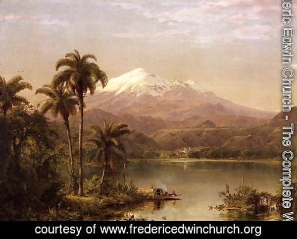 Frederic Edwin Church - Tamaca Palms 2