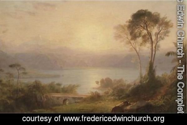 Frederic Edwin Church - Tropical Landscape 2