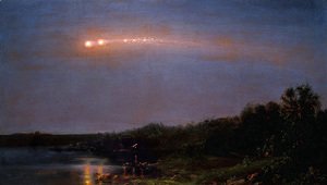 Frederic Edwin Church - The Meteor of 1860