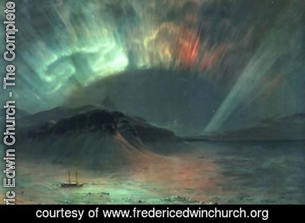 Frederic Edwin Church - Aurora Borealis