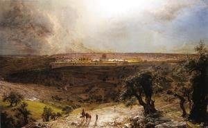 Frederic Edwin Church - Jerusalem From The Mount Of Olives