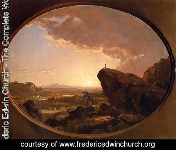 Frederic Edwin Church - Moses Viewing The Promised Land