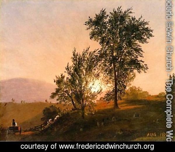 Frederic Edwin Church - New England Landscape2