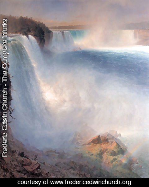 Frederic Edwin Church - Niagara Falls  From The American Side