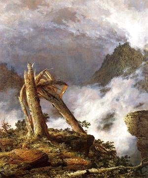 Frederic Edwin Church - Storm In The Mountains