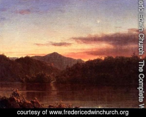 Frederic Edwin Church - The Evening Star
