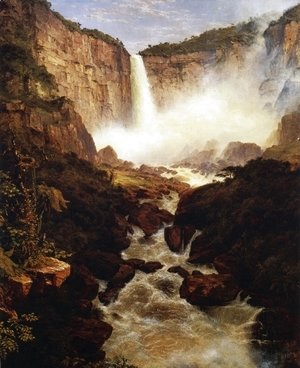 Frederic Edwin Church - The Falls of Tequendama, 1854